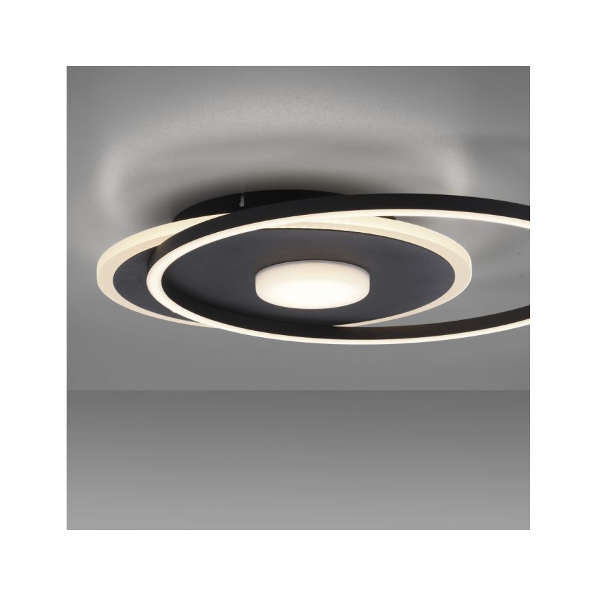 JUST LIGHT. 15046-18 - Светодиодный потолочный светильник с регулированием яркости DOMINO LED/26,5W/230V