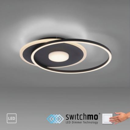 JUST LIGHT. 15046-18 - Світлодіодний стельовий світильник з регулюванням яскравості DOMINO LED/26,5W/230V