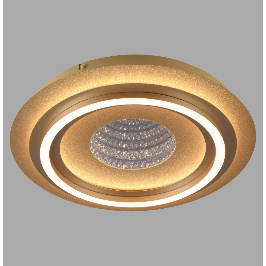 JUST LIGHT. 15089-60 - Светодиодный потолочный светильник CICHIO LED/36 Вт/230 В диаметр 40 см золотой