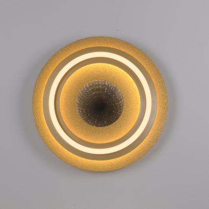 JUST LIGHT. 15089-60 - стельовий світильник CICHIO LED/36 Вт/230 В діаметром 40 см золотий