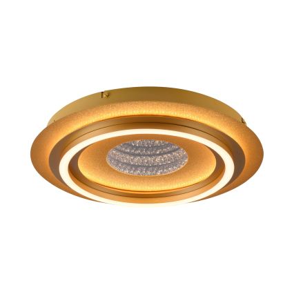 JUST LIGHT. 15089-60 - стельовий світильник CICHIO LED/36 Вт/230 В діаметром 40 см золотий
