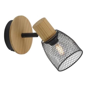 JUST LIGHT. 15191-79 - Настінний точковий світильник TAMIS 1xE14/10W/230V сосна
