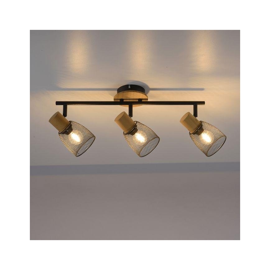 JUST LIGHT. 15193-79 - Точковий світильник TAMIS 3xE14/10W/230V