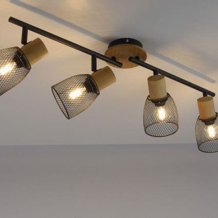 JUST LIGHT. 15194-79 - Точковий світильник TAMIS 4xE14/10W/230V