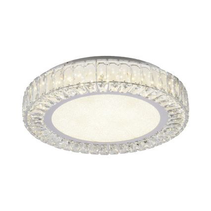 JUST LIGHT. 15222-17 - LED стельовий світильник KULUNKA LED/46W/230V діаметр 50 см блискучий хром