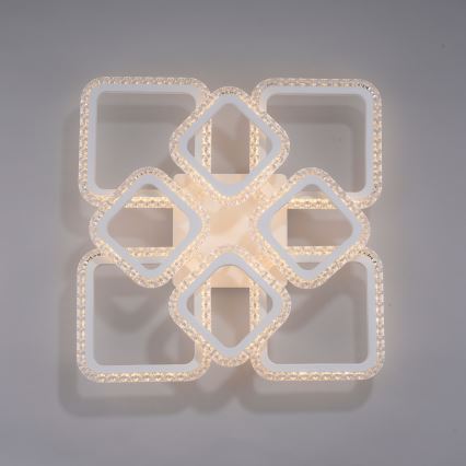 JUST LIGHT. 15269-16 - LED потолочный светильник CRYSTALLO LED/43,5W/230V 49x49 cm белый