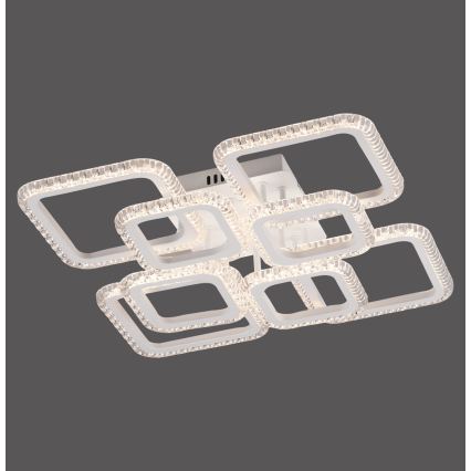 JUST LIGHT. 15269-16 - LED потолочный светильник CRYSTALLO LED/43,5W/230V 49x49 cm белый