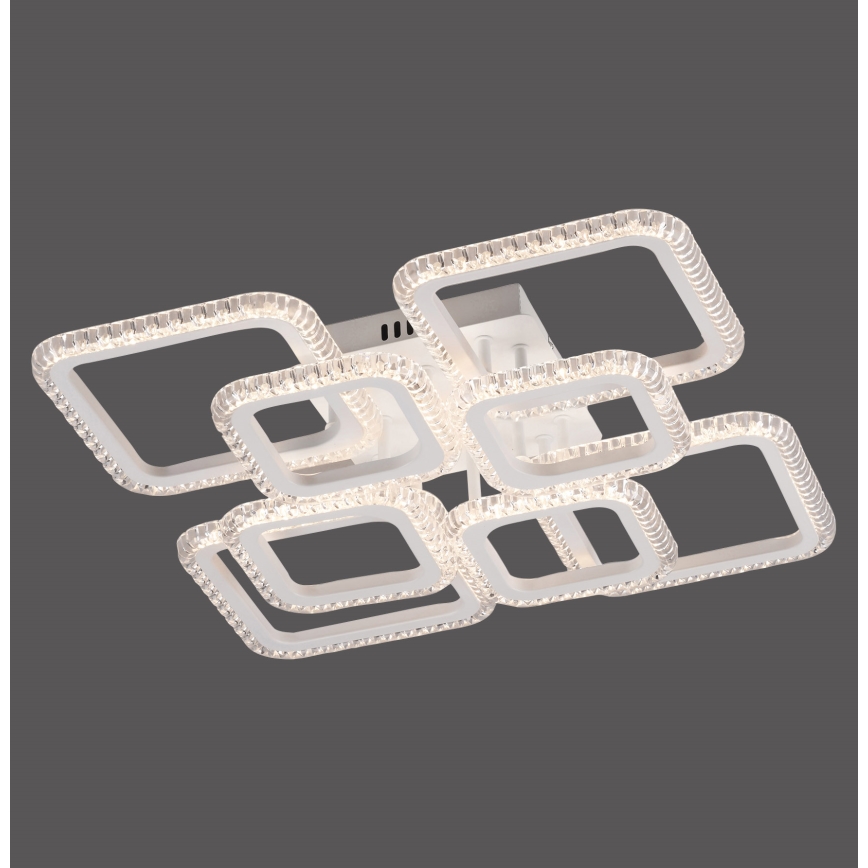 JUST LIGHT. 15269-16 - LED потолочный светильник CRYSTALLO LED/43,5W/230V 49x49 cm белый