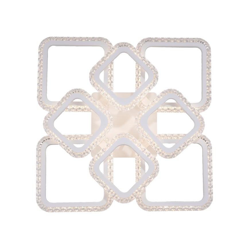JUST LIGHT. 15269-16 - LED потолочный светильник CRYSTALLO LED/43,5W/230V 49x49 cm белый