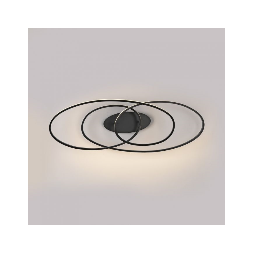 JUST LIGHT. 15321-18 - Светодиодный потолочный светильник LUMACA LED/33W/230V черный