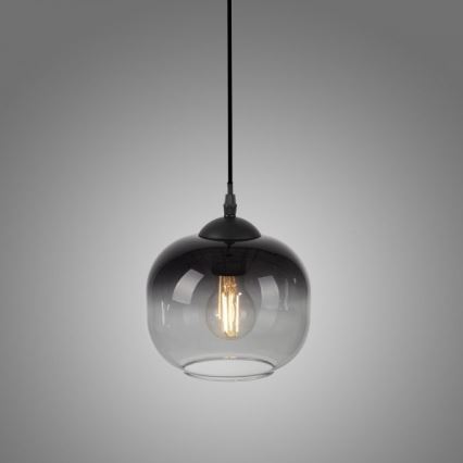 JUST LIGHT. 15420-18 - Підвісна люстра ZEA 1xE27/25W/230V чорний
