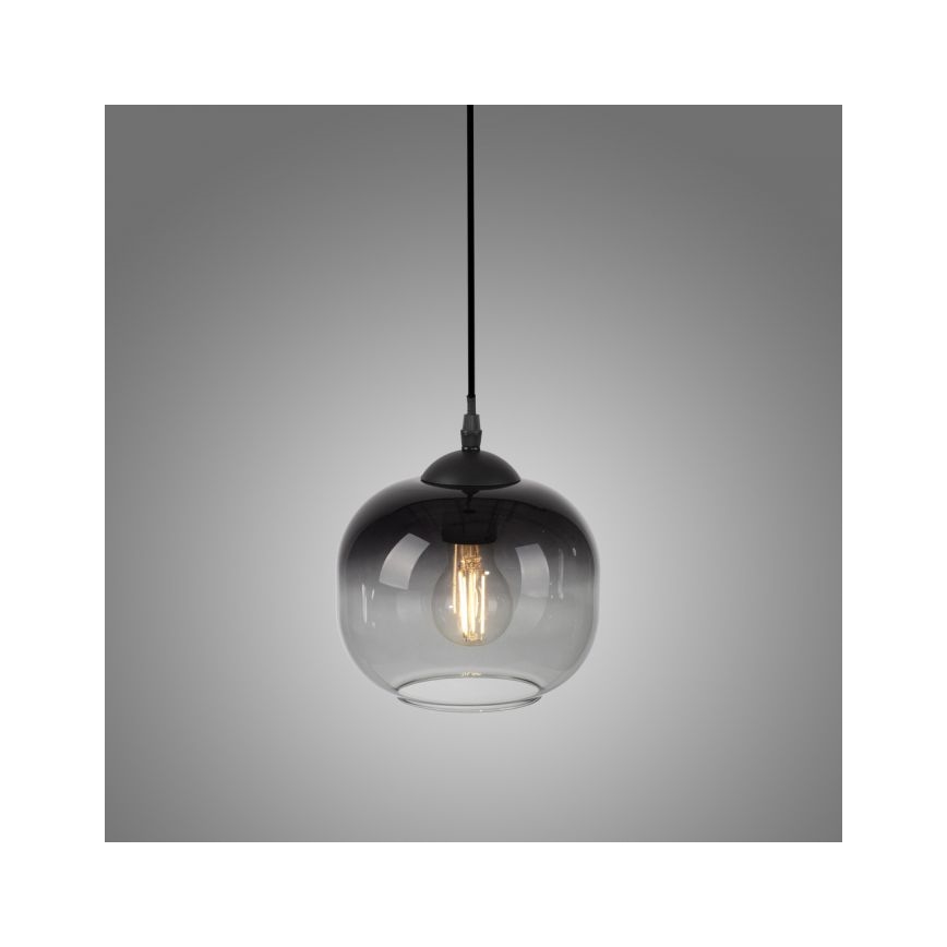 JUST LIGHT. 15420-18 - Підвісна люстра ZEA 1xE27/25W/230V чорний