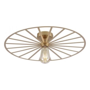 JUST LIGHT. 15636-60 - Стельовий світильник SPIKE 1xE27/40W/230V діаметр 50 см латунь