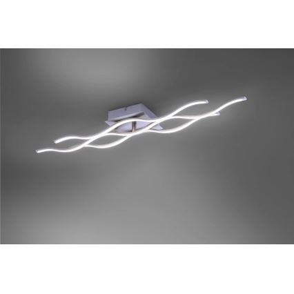 JUST LIGHT. 16266-55 - Светодиодный потолочный RGB-светильник с регулированием яркости LOLA WAVE LED/30W/230V 2700-5000K + дистанционное управление