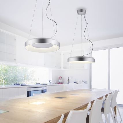 JUST LIGHT. 17075-21 - Світлодіодна підвісна люстра з регулюванням яскравості KETO ANIKA LED/26,5W/230V 2700-5000K + пульт дистанційного керування