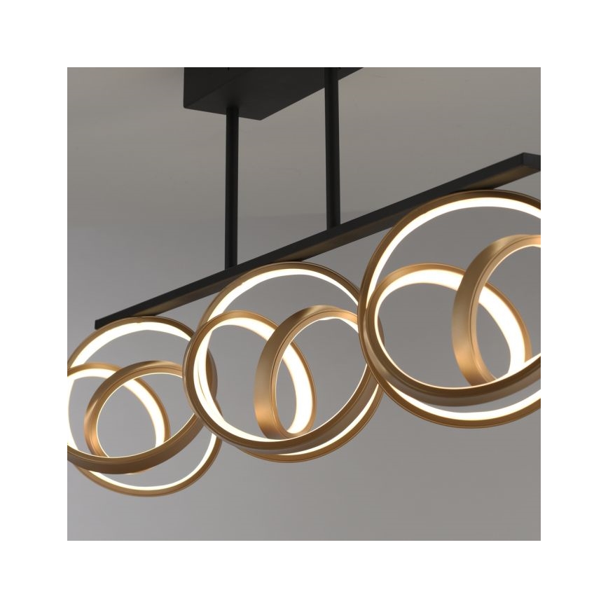 JUST LIGHT. 6245-18 - Светодиодная припотолочная люстра с регулированием яркости LOOP 3xLED/11W/230V 2700-5000K + дистанционное управление