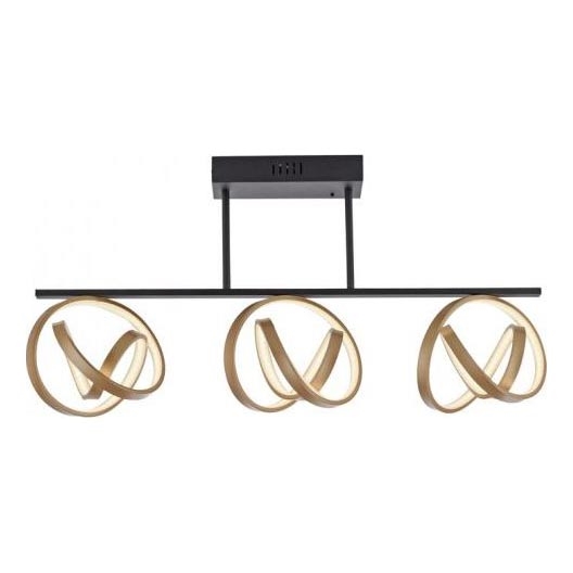 JUST LIGHT. 6245-18 - Светодиодная припотолочная люстра с регулированием яркости LOOP 3xLED/11W/230V 2700-5000K + дистанционное управление