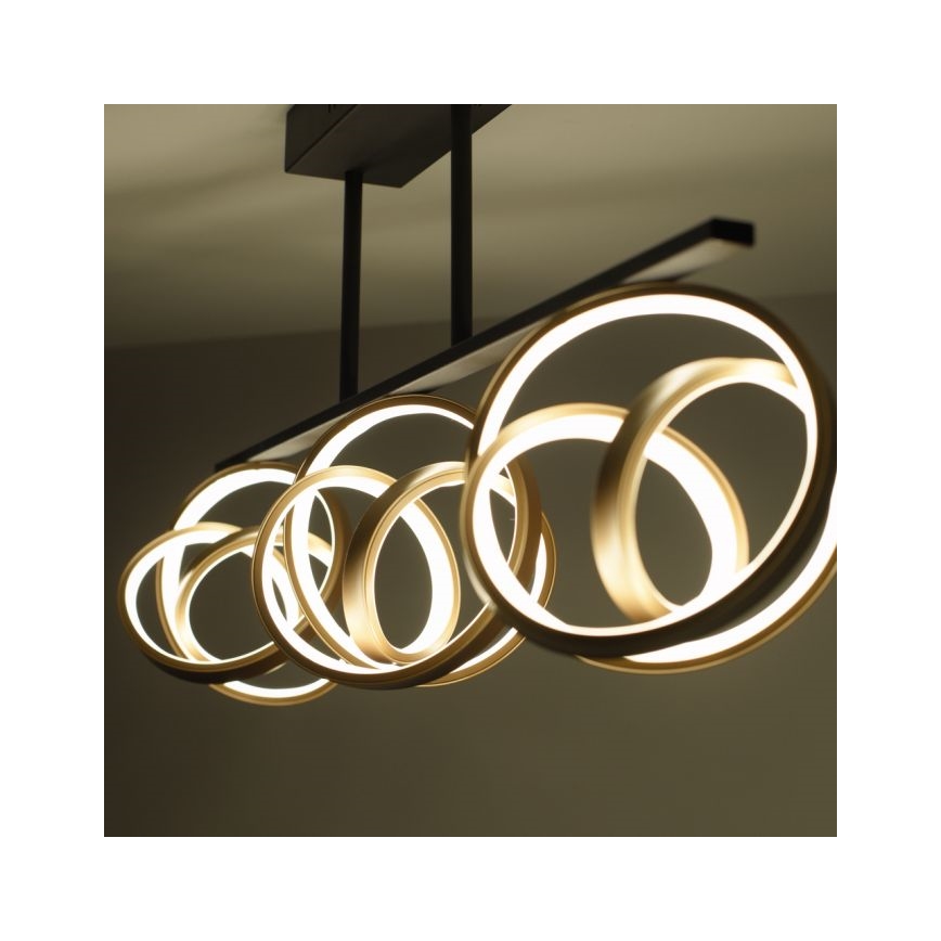JUST LIGHT. 6245-18 - Светодиодная припотолочная люстра с регулированием яркости LOOP 3xLED/11W/230V 2700-5000K + дистанционное управление