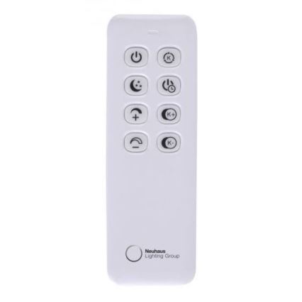 JUST LIGHT. 6245-18 - Светодиодная припотолочная люстра с регулированием яркости LOOP 3xLED/11W/230V 2700-5000K + дистанционное управление
