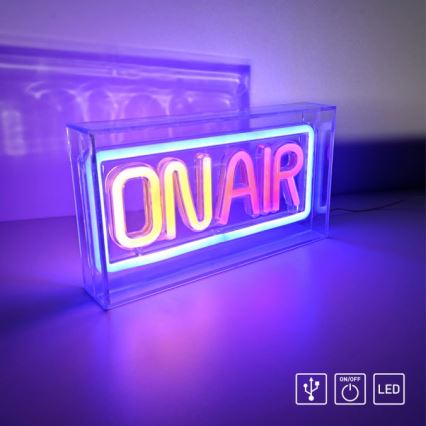 JUST LIGHT. 85013-70 - Светодиодное неоновое настенное украшение NEON LED/4W/5V On Air