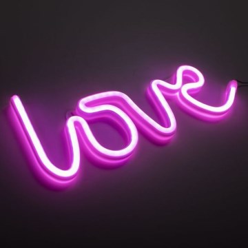 JUST LIGHT. 85021-87 - LED Неонове оздоблення стін NEON LED/6,5W/5V Love