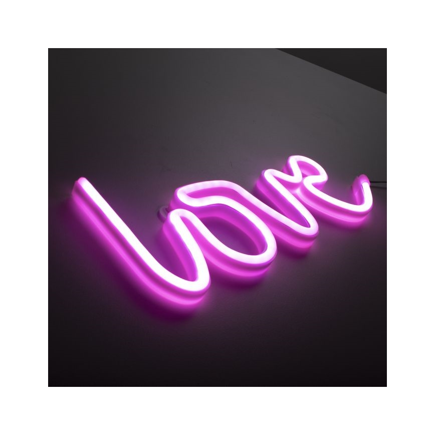 JUST LIGHT. 85021-87 - LED Неонове оздоблення стін NEON LED/6,5W/5V Love