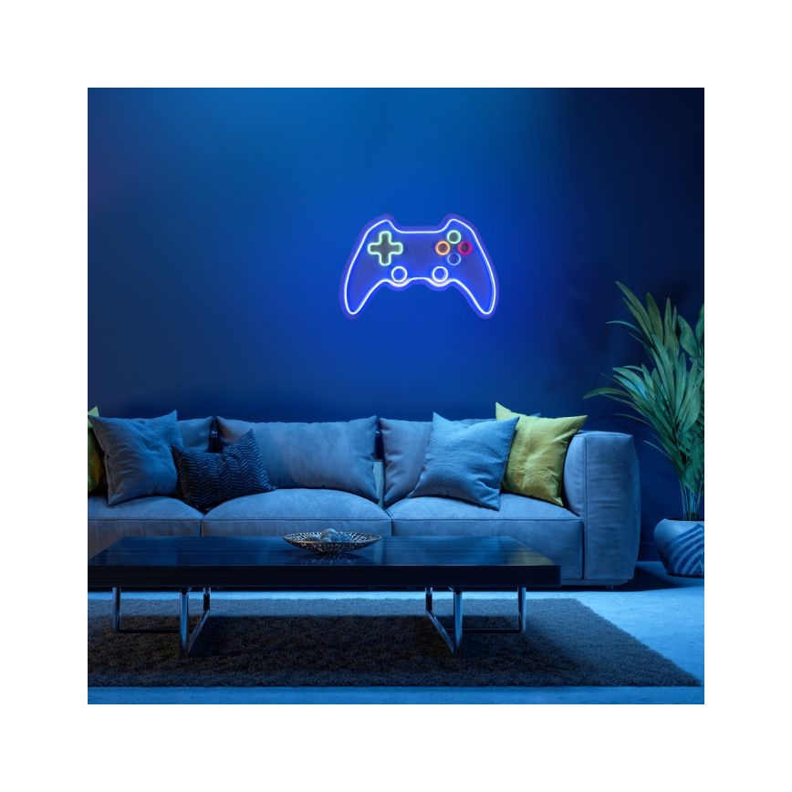 JUST LIGHT. 85022-70 - LED Неонове оздоблення стін NEON 1xLED/6,5W/5V геймер