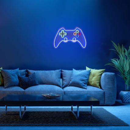 JUST LIGHT. 85022-70 - Светодиодное неоновое настенное украшение NEON 1xLED/6,5W/5V геймер