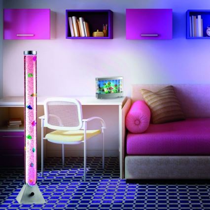 JUST LIGHT. 85106-55 - LED RGB Декоративний торшер AVA 12xLED/0,06W/230V