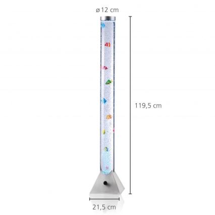 JUST LIGHT. 85106-55 - LED RGB Декоративний торшер AVA 12xLED/0,06W/230V