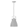 JUST LIGHT. L11160-16 - Підвісна люстра EVA 1xE27/60W/230V діаметр 26,5 сірий