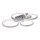 JUST LIGHT. L16271-55 - Стельовий RGBW-світильник з регулюванням яскравості JOHANNA LOLASMART LED/24W/230V 2700-5000K + пульт дистанційного керування