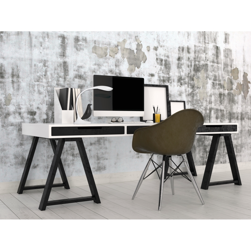 Світлодіодна регульована гнучка настільна лампа FRANCO LED/6,8W/230V біла