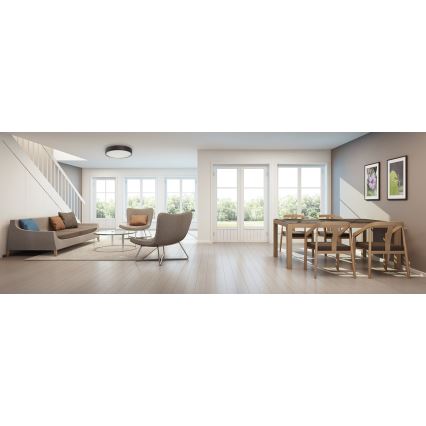 Потолочный светильник JASMIN 3xE27/20W/230V сосна диаметр 47,5 см венге
