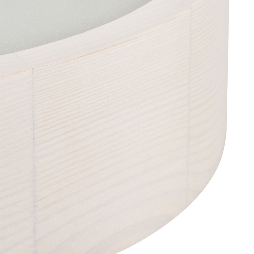 Потолочный светильник JASMIN 1xE27/20W/230V диаметр 27,5 см белый дуб