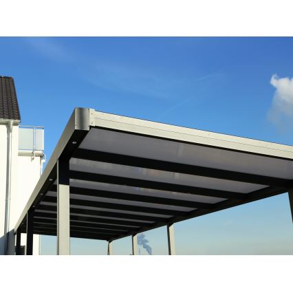 Вуличний вбудований стельовий LED світильник IMBER LED/1W/12V 3000K діаметр 3 см 40 lm IP65 срібний