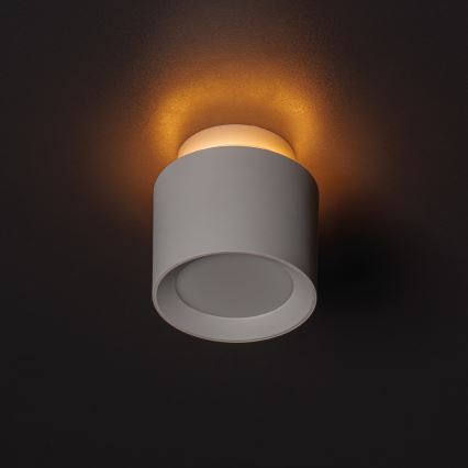 LED точковий світильник SONOR LED/6W/230V 3000/4000/5700K + LED/1,5W 2200K діаметр 9 cm білий