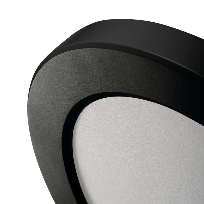 Світильник стельовий/підвісний LED з датчиком руху 2в1 ERGA LED/17W/230V 3000/4000/6500K чорний