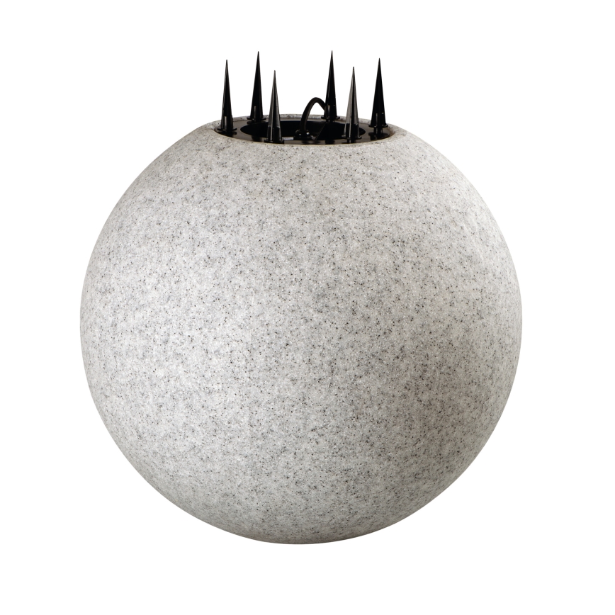 Вулична лампа STONO 1xE27/25W/230V діаметр 30 см IP65