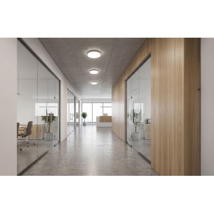 Світлодіодний стельовий світильник VARSO LED/22/30W/230V 3000/4000/6500K, діаметр 33 см, IP54