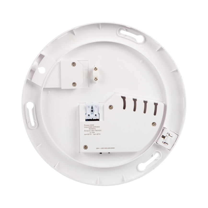 Світлодіодний стельовий світильник VARSO LED/22/30W/230V 3000/4000/6500K, діаметр 33 см, IP54