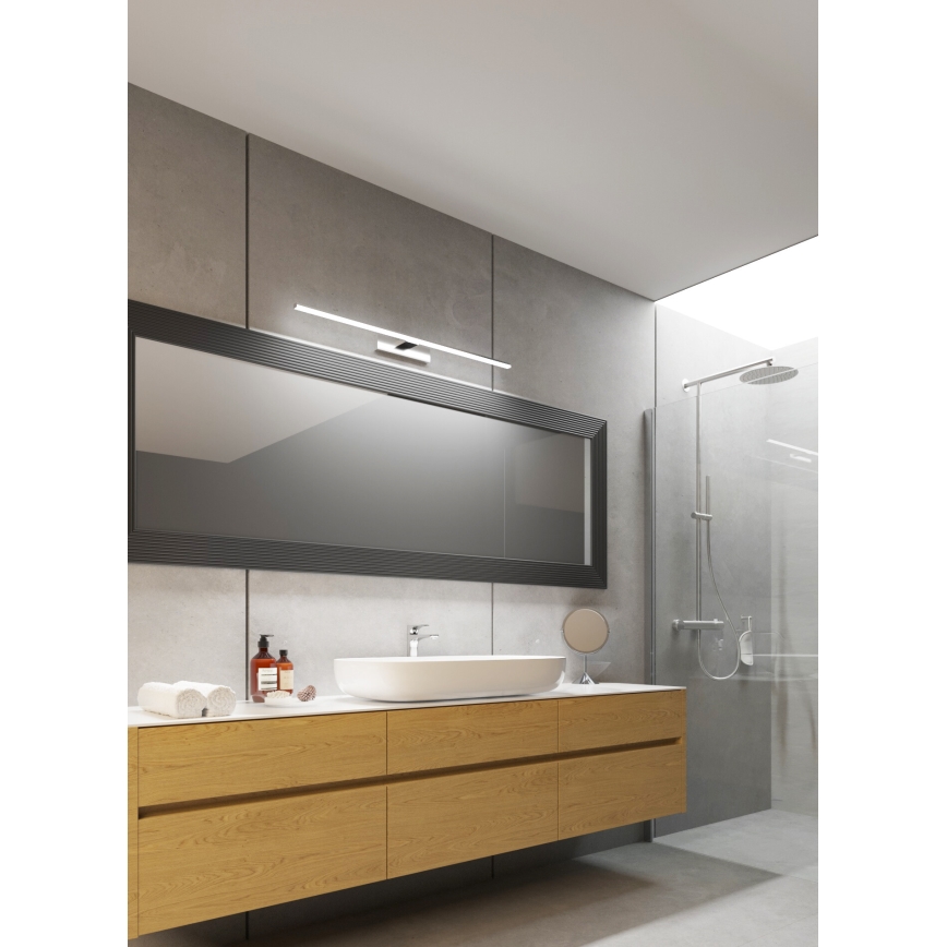 Светодиодное зеркало для ванной ASTEN LED/15W/230V IP44, глянцевый хром