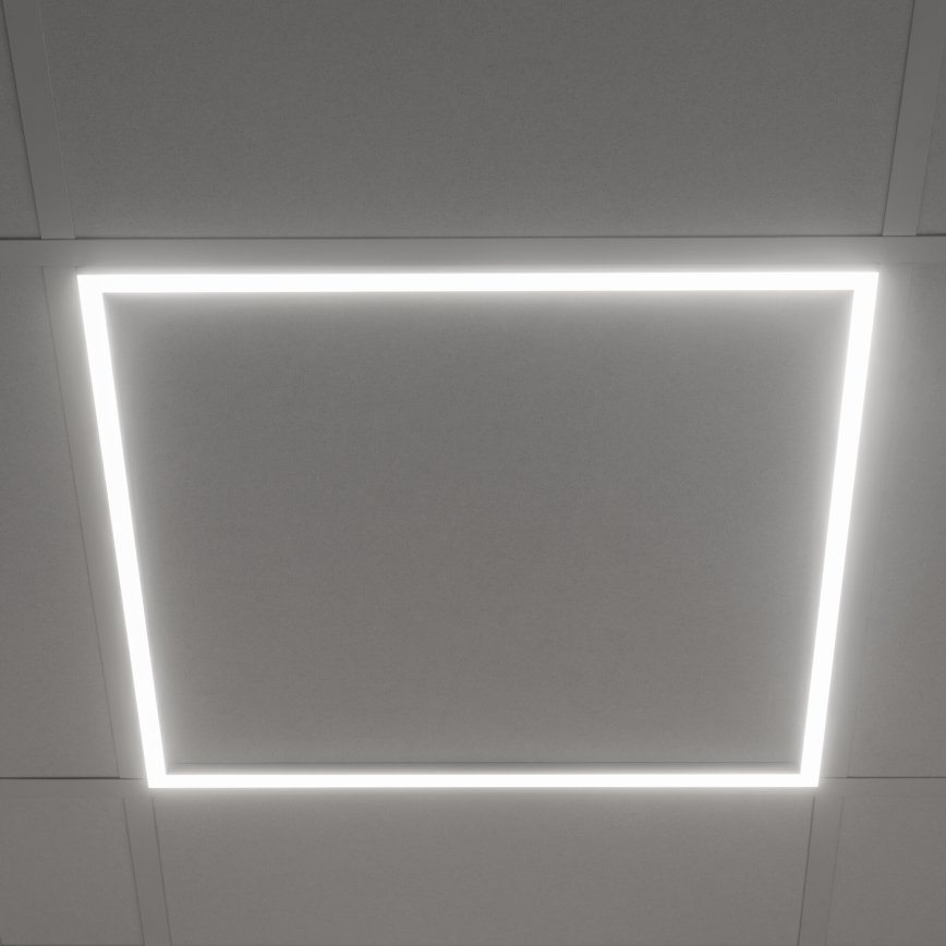 Светодиодная встроенная рамка AVAR LED/32W/230V 4000K UGR19 59,5x59,5 см