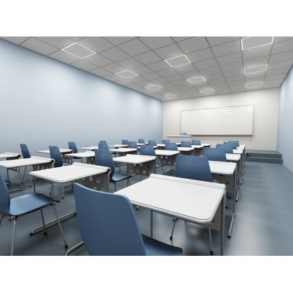 LED Вбудована стельова рамка AVAR LED/32W/230V 3000/4000/6500K 59x59 см