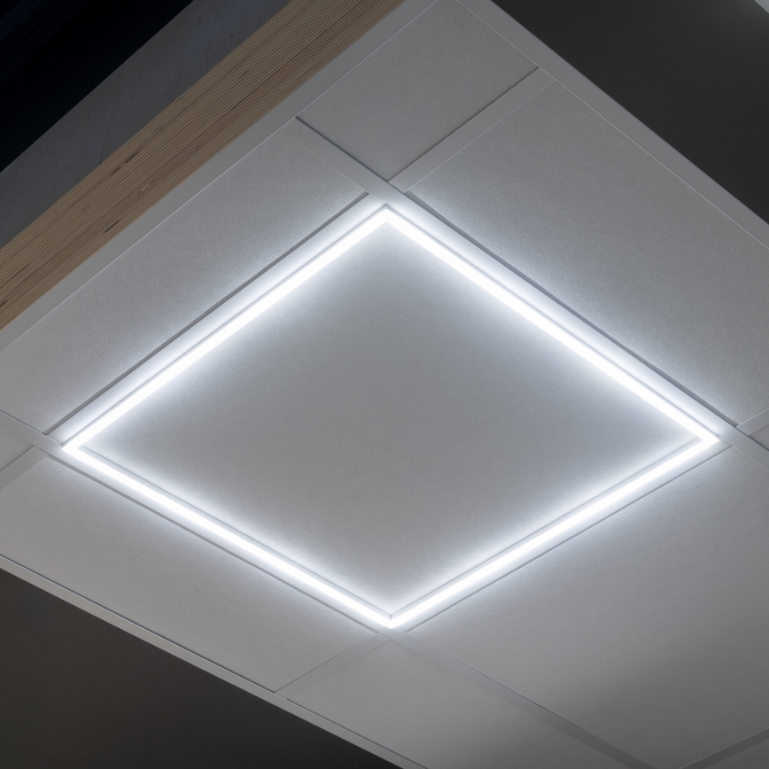 Светодиодная встроенная рамка AVAR LED/32W/230V 3000/4000/6500K 59x59 см
