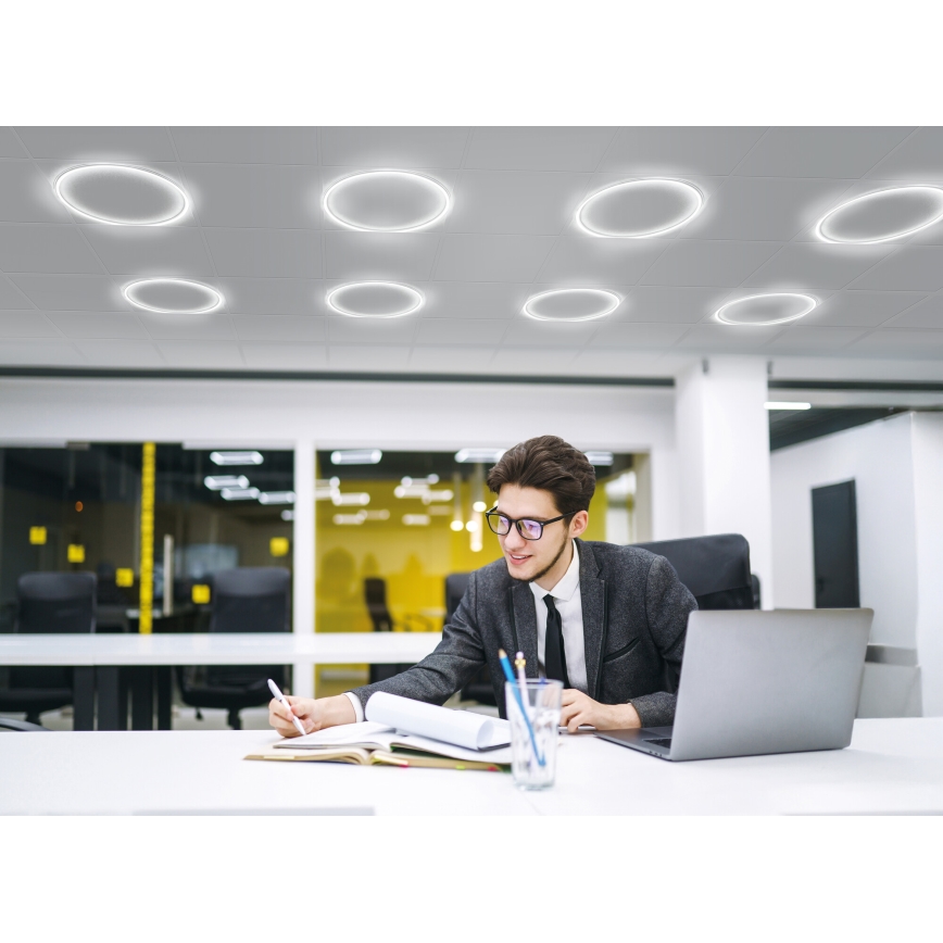 Светодиодная встроенная рамка AVAR LED/40W/230V 4000K диаметр 59 см