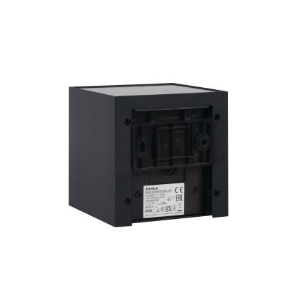 Сонячний настінний світильник з датчиком REKA LED/3W/3,7V 1800 mAh 3000/4000/6500K IP65 чорний