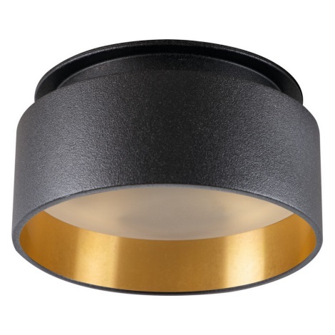 Kanlux 29234 - Встроенный потолочный светильник GOVIK 10W черный/золотой