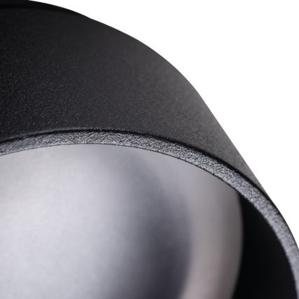 Точковий вбудований стельовий світильник GOVIK GU10/10W чорний