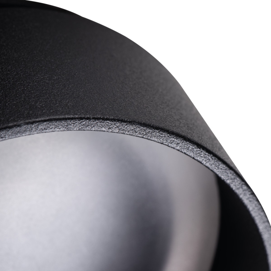 Точковий вбудований стельовий світильник GOVIK GU10/10W чорний